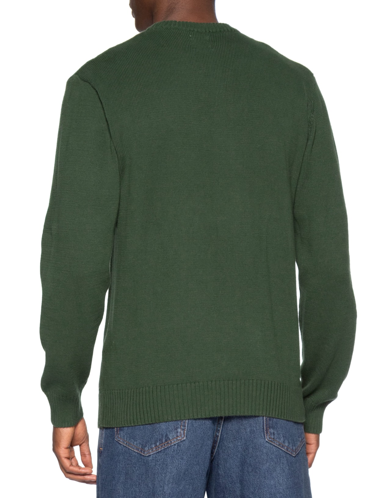 Suéter Classic Housemark Crewneck Masculino Verde Levi's