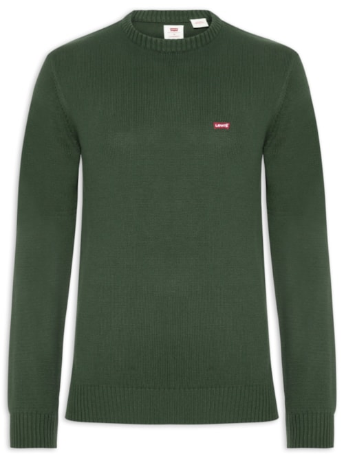 Suéter Classic Housemark Crewneck Masculino – Verde