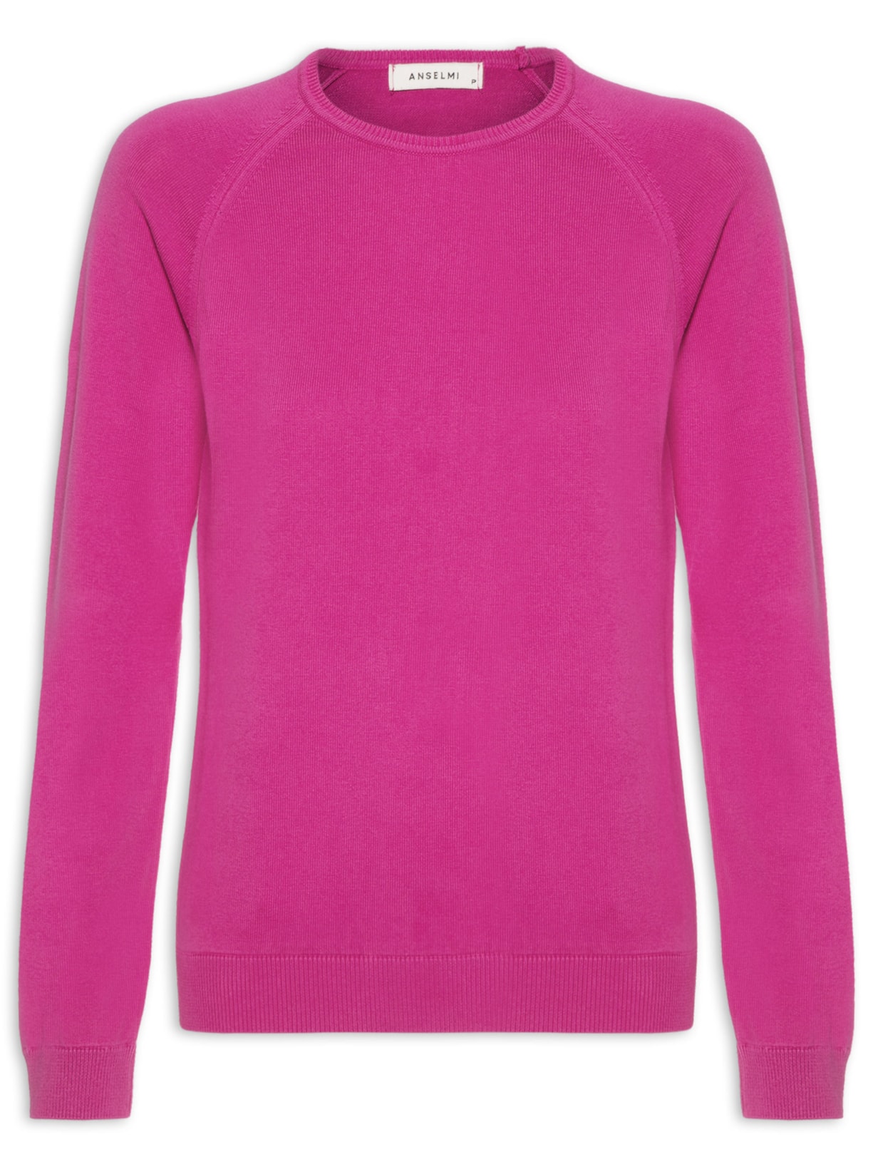 Suéter Feminino Básico Gola Redonda - Rosa