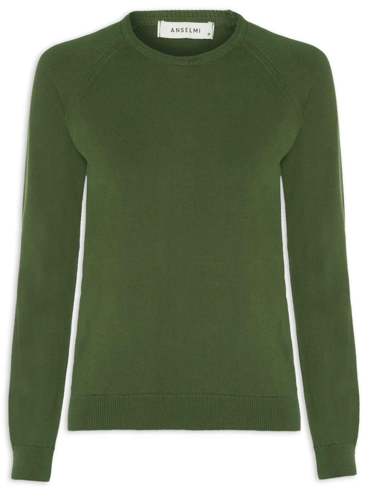 Suéter Feminino Básico Gola Redonda - Verde