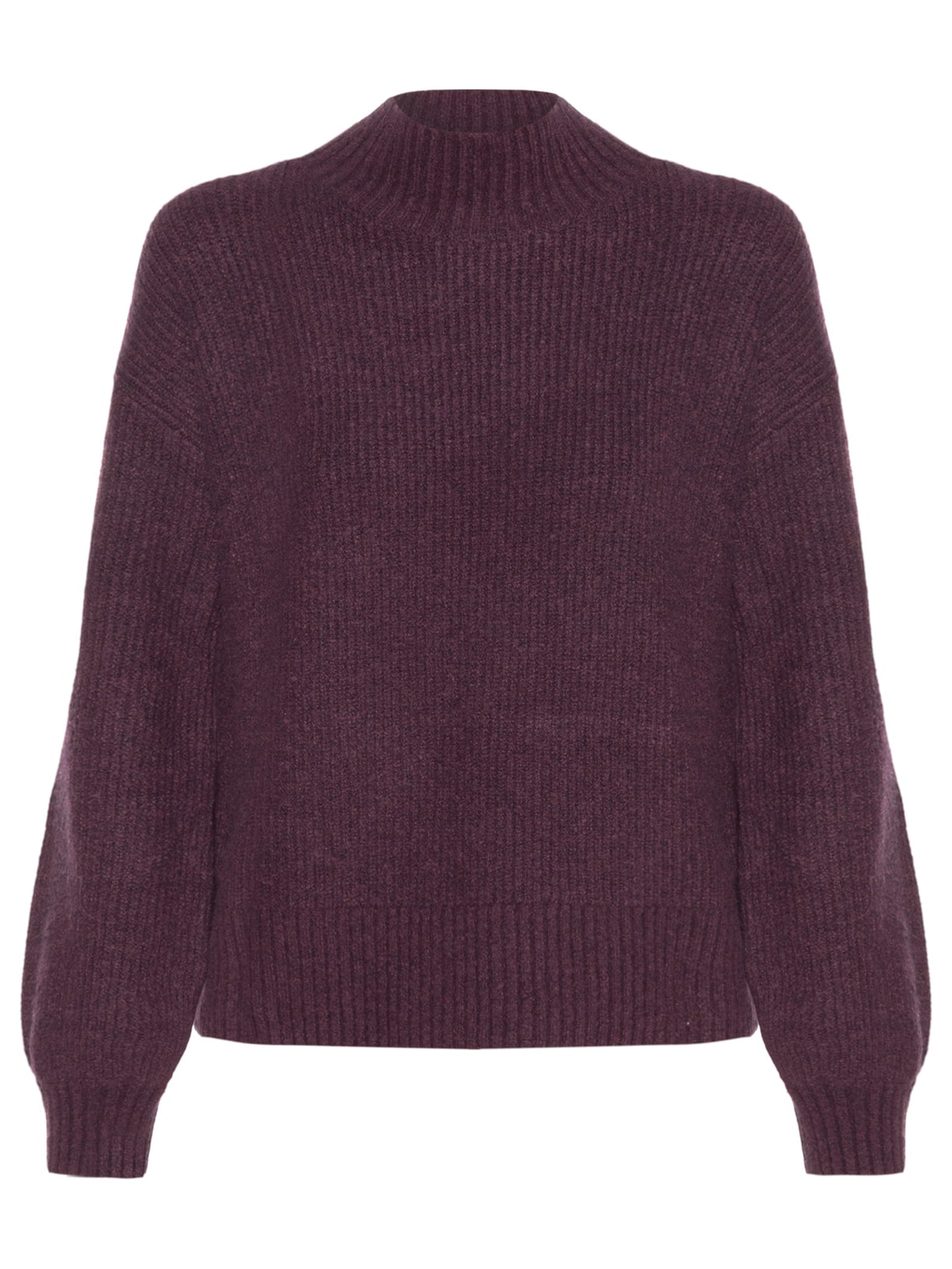 Suéter Feminino Básico Oversized - Vinho