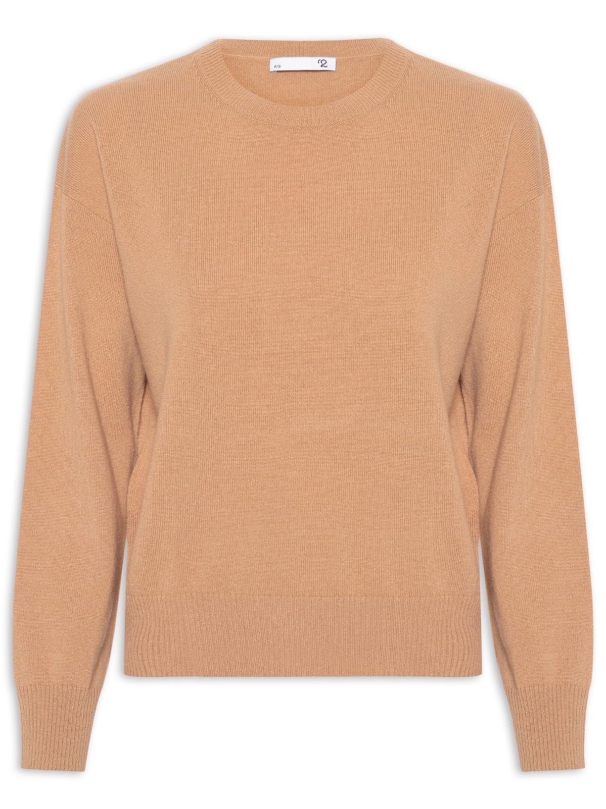 Suéter Feminino Blend de Lã E Cashmere - Bege