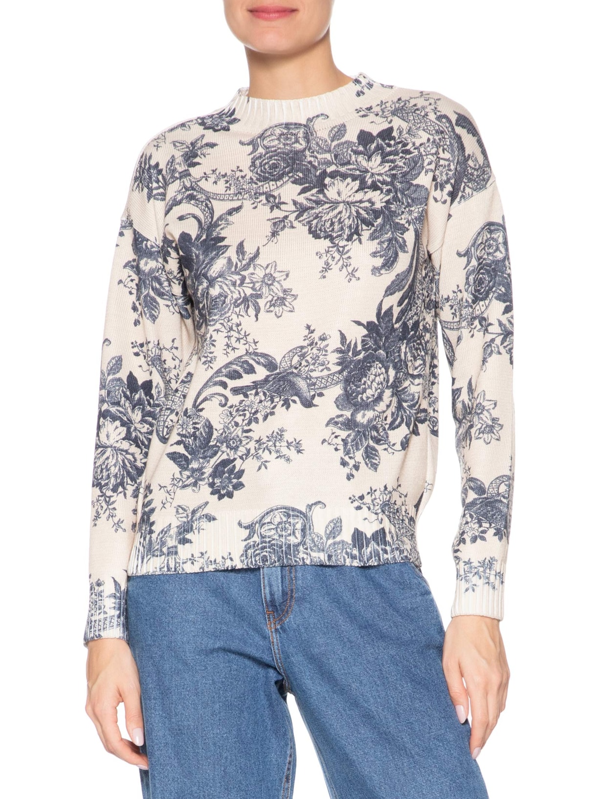 Suéter Feminino Carine Azul Iorane