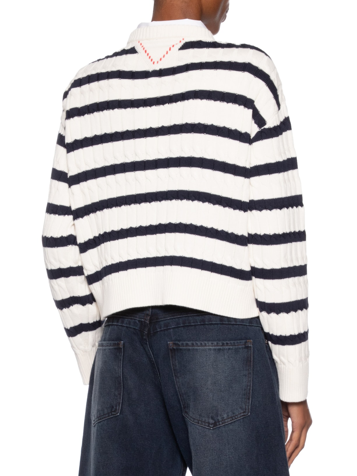 Suéter Feminino Co Cable Mid Branco Tommy Hilfiger