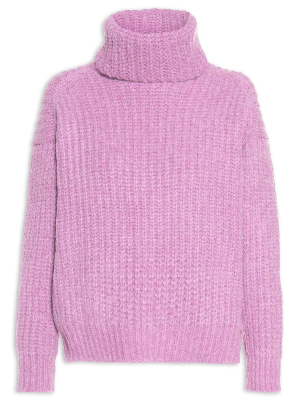 Suéter Feminino Em Ponto Pérola - Lilás