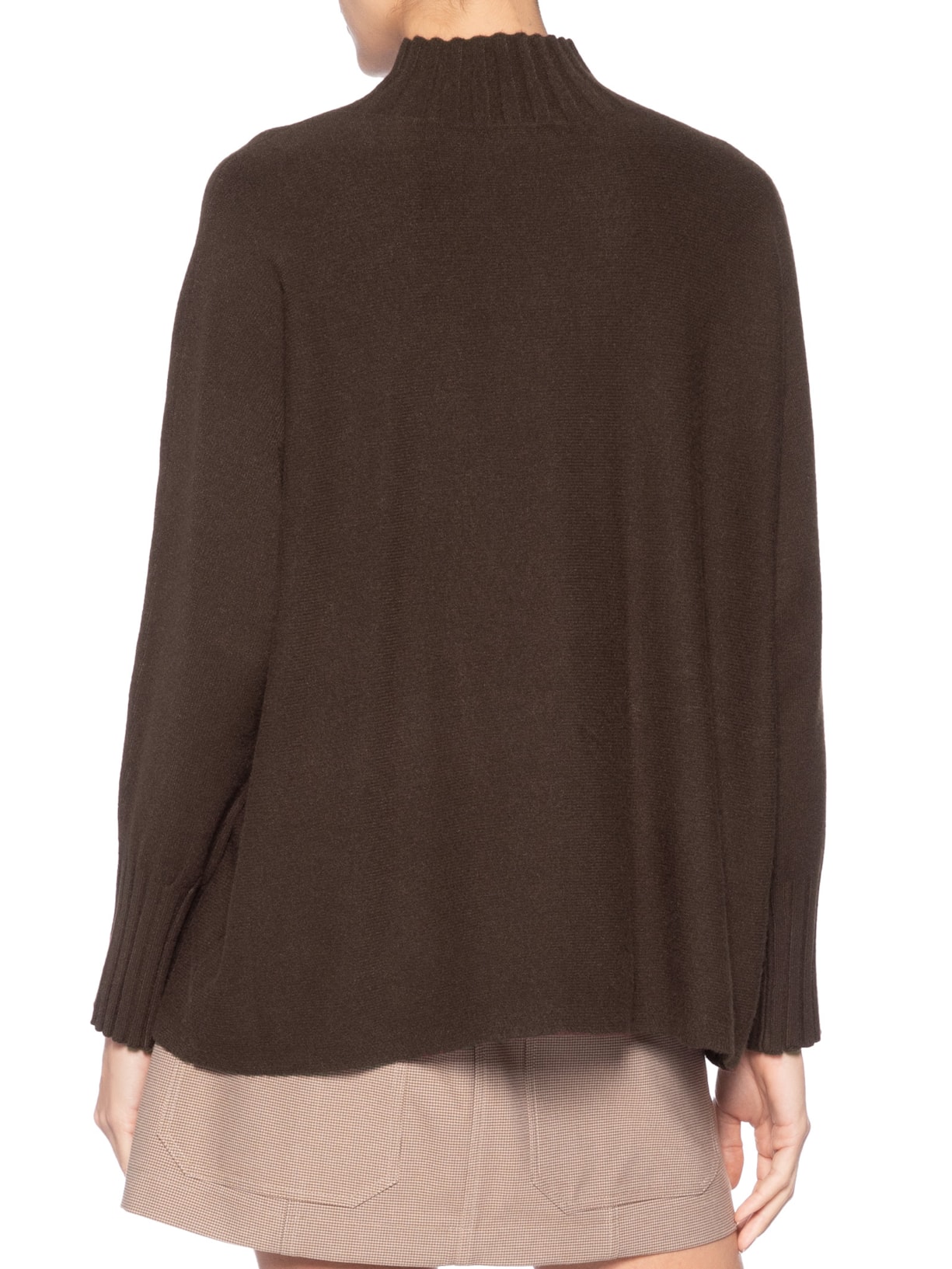 Suéter Feminino Em Tricot Marrom Market 33