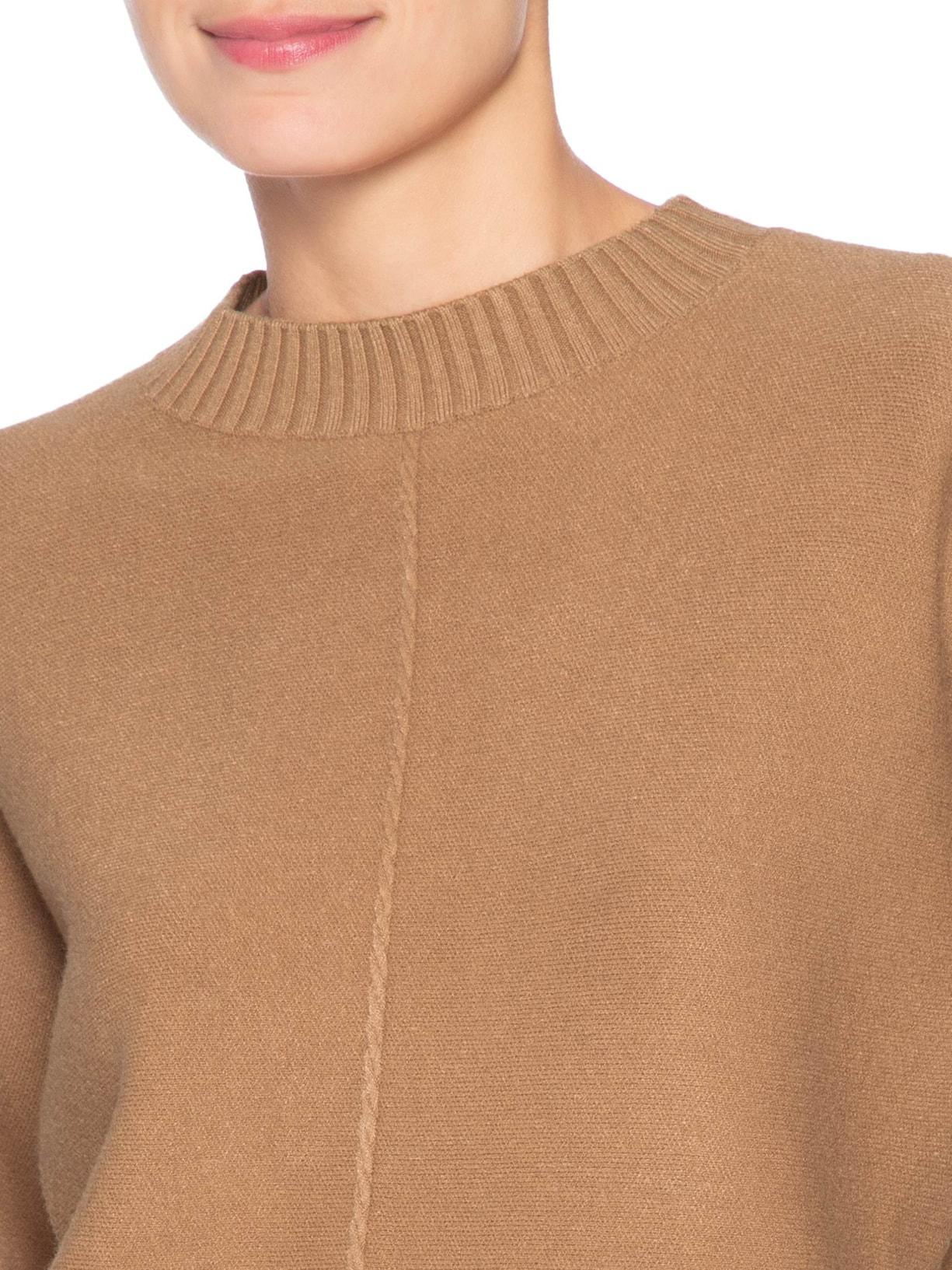 Sueter Feminino em Tricot Marrom Market 33