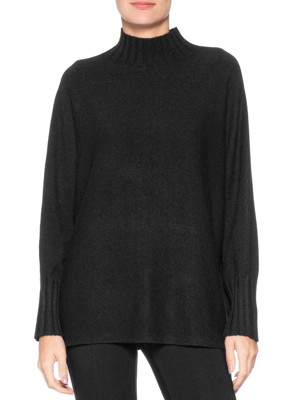 Suéter Feminino Em Tricot Preto Market 33