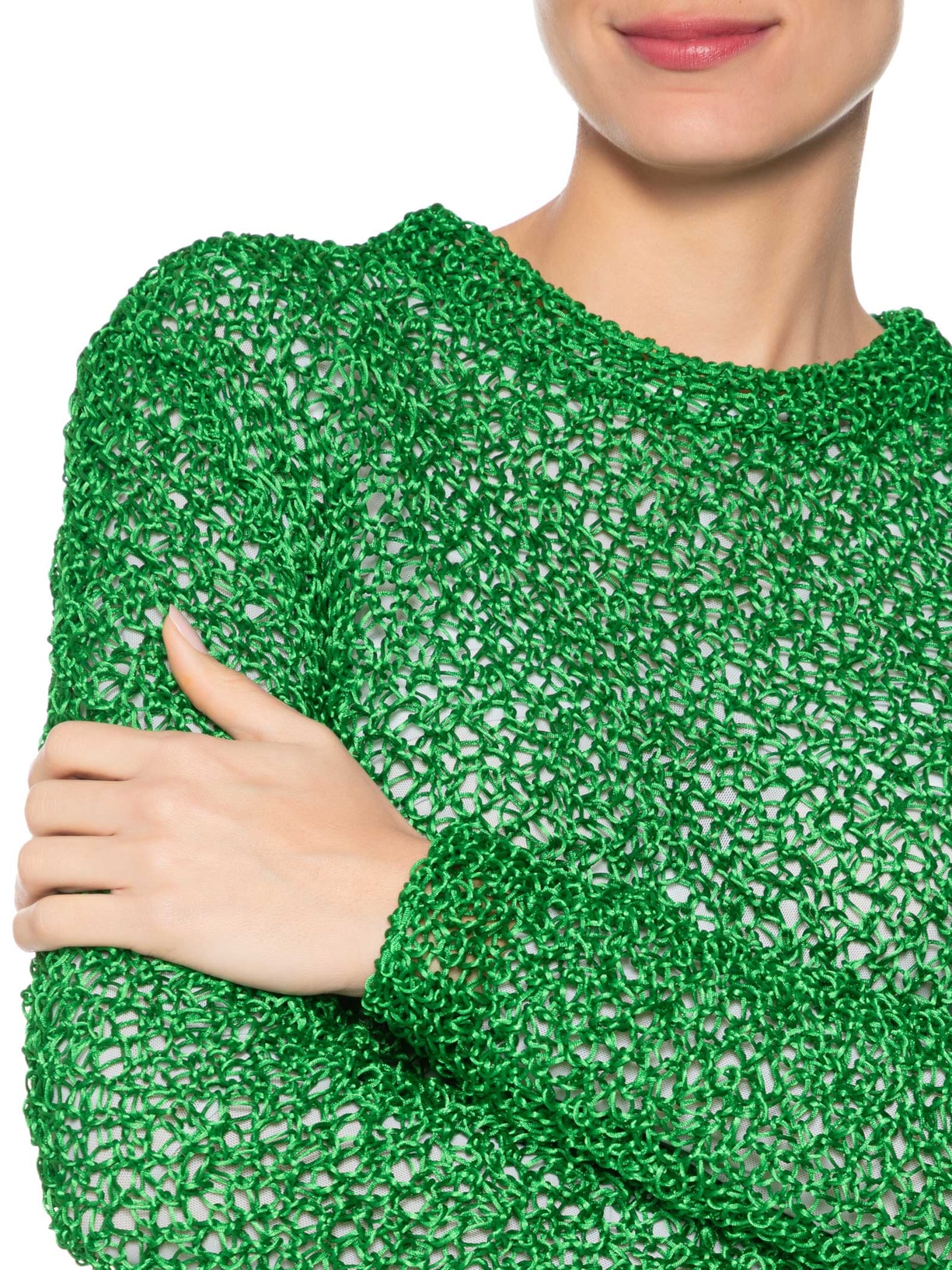 Suéter Feminino Pull Manual Verde Vico Studio