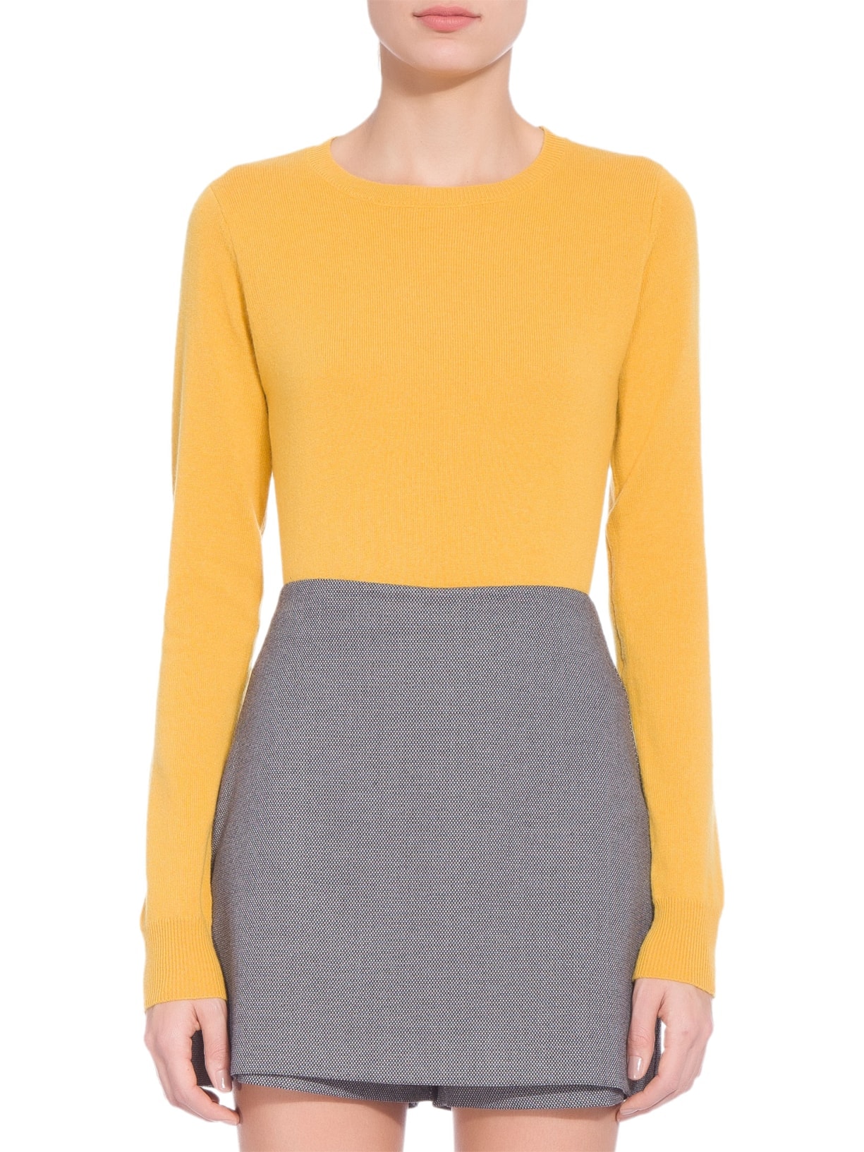 Suéter Feminino Puro Cashmere Amarelo '2Essential