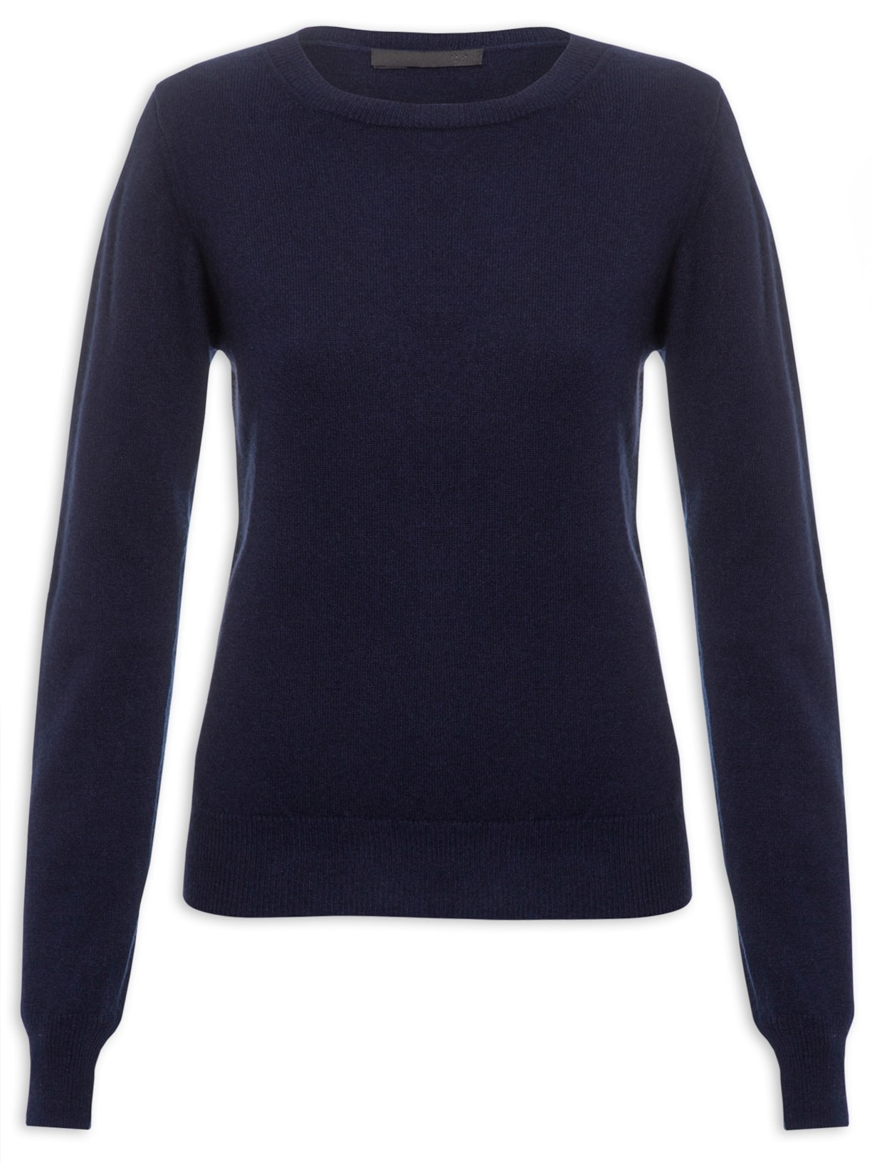 Suéter Feminino Puro Cashmere - Azul