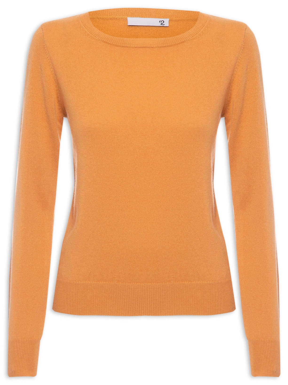 Suéter Feminino Puro Cashmere Laranja '2Essential