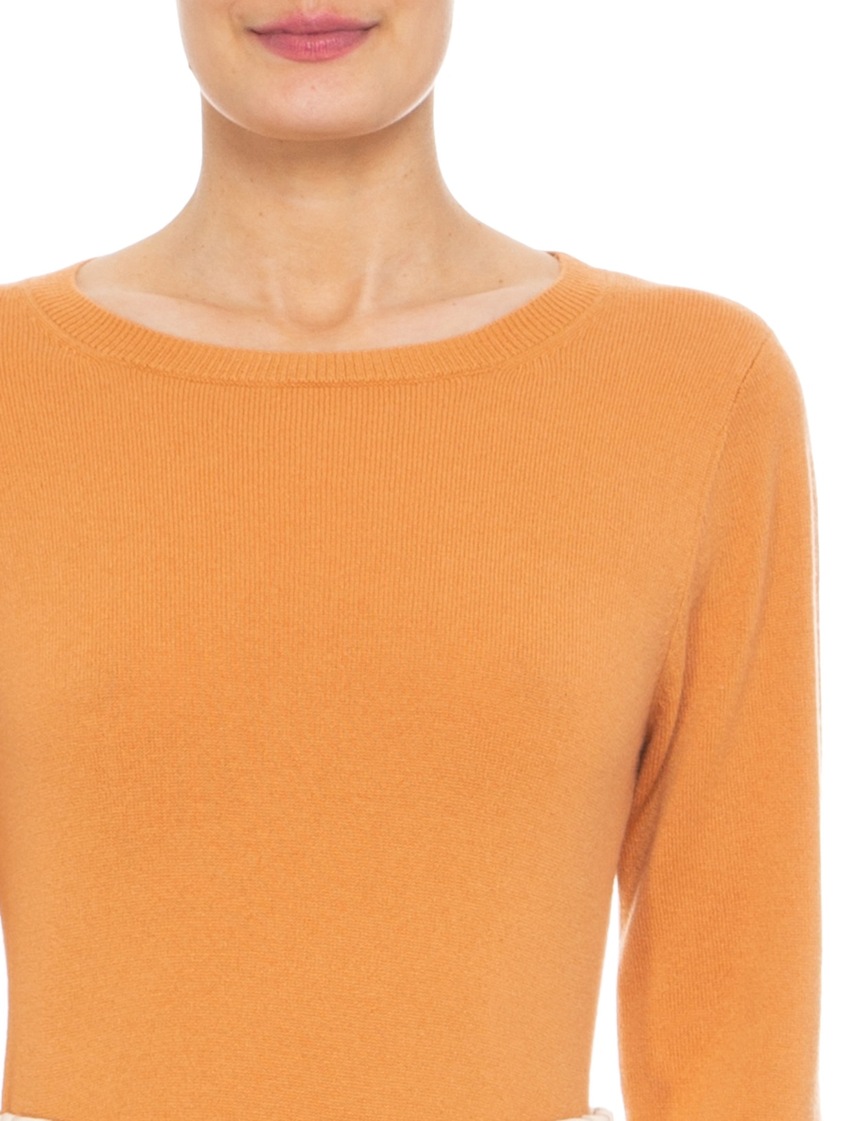 Suéter Feminino Puro Cashmere Laranja '2Essential