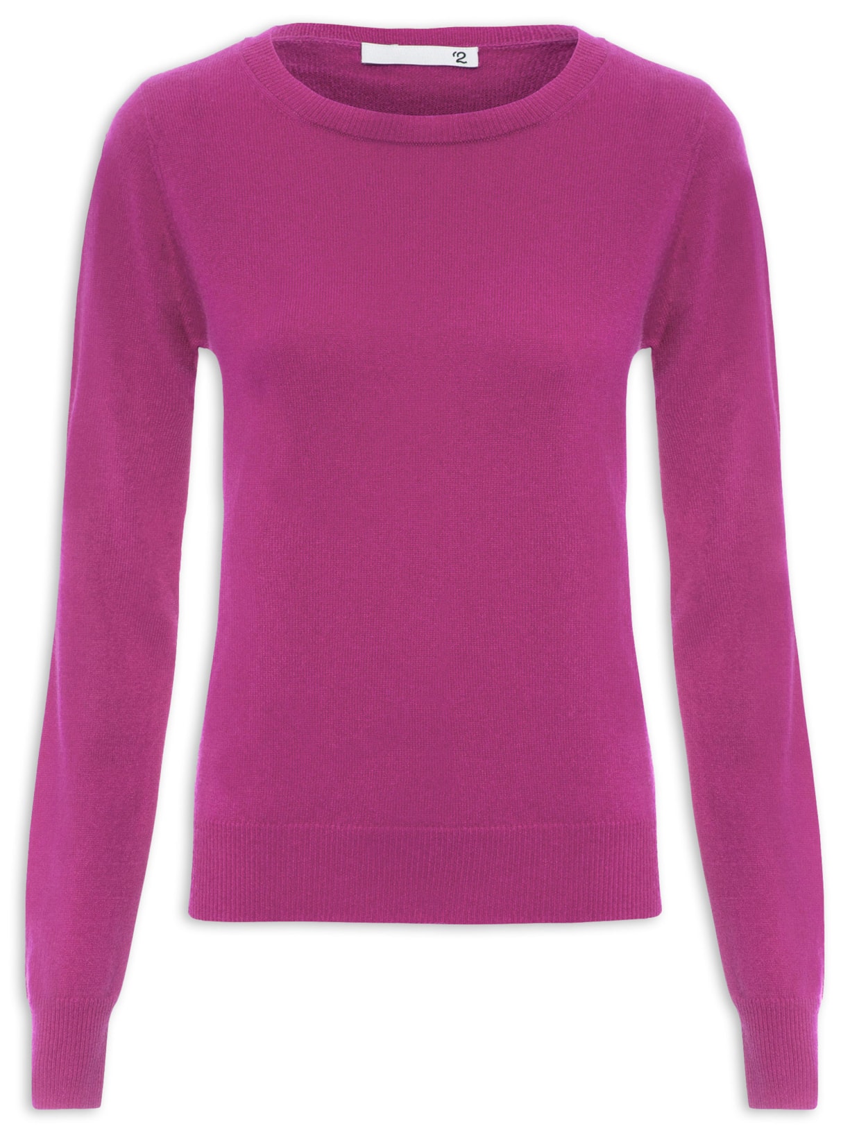 Suéter Feminino Puro Cashmere Rosa '2Essential