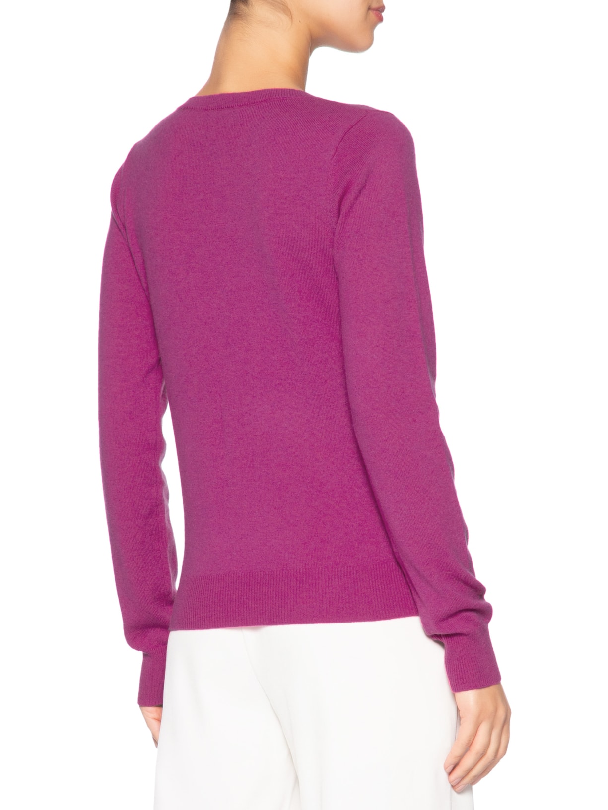 Suéter Feminino Puro Cashmere Rosa '2Essential