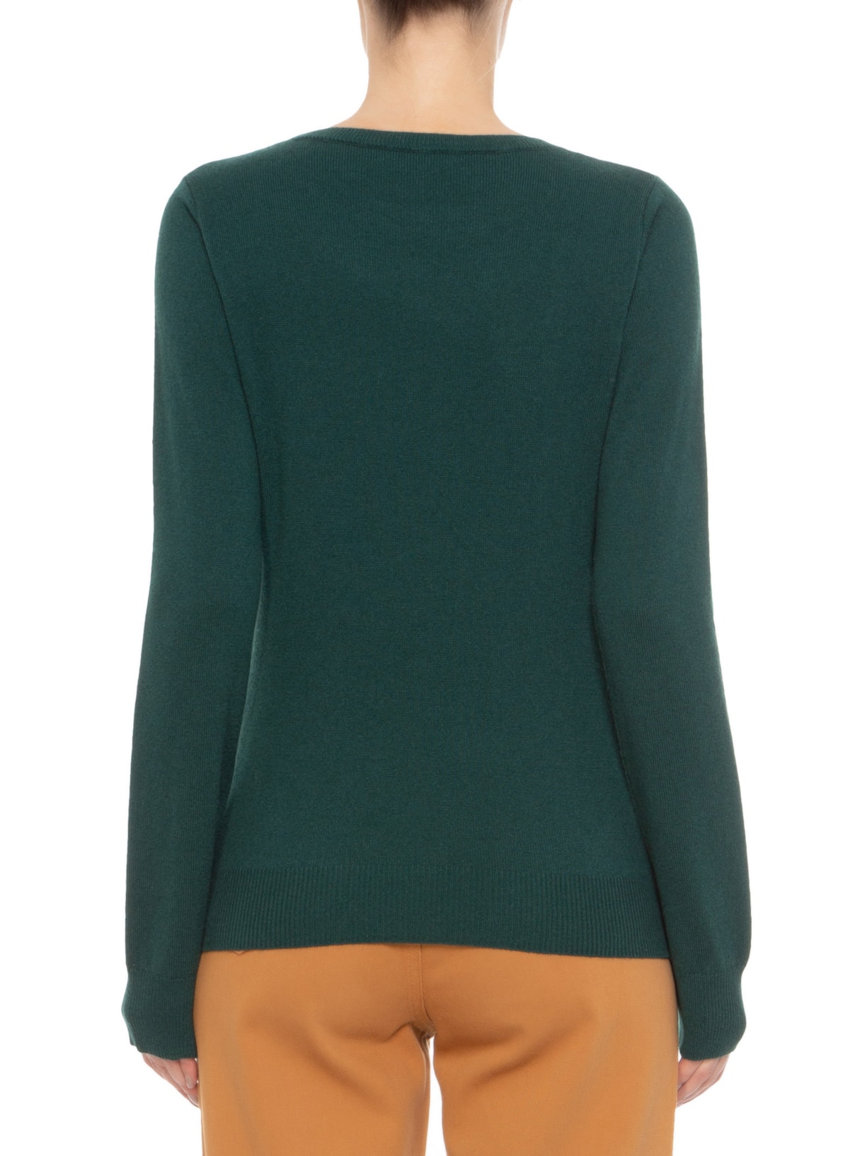Suéter Feminino Puro Cashmere Verde '2Essential