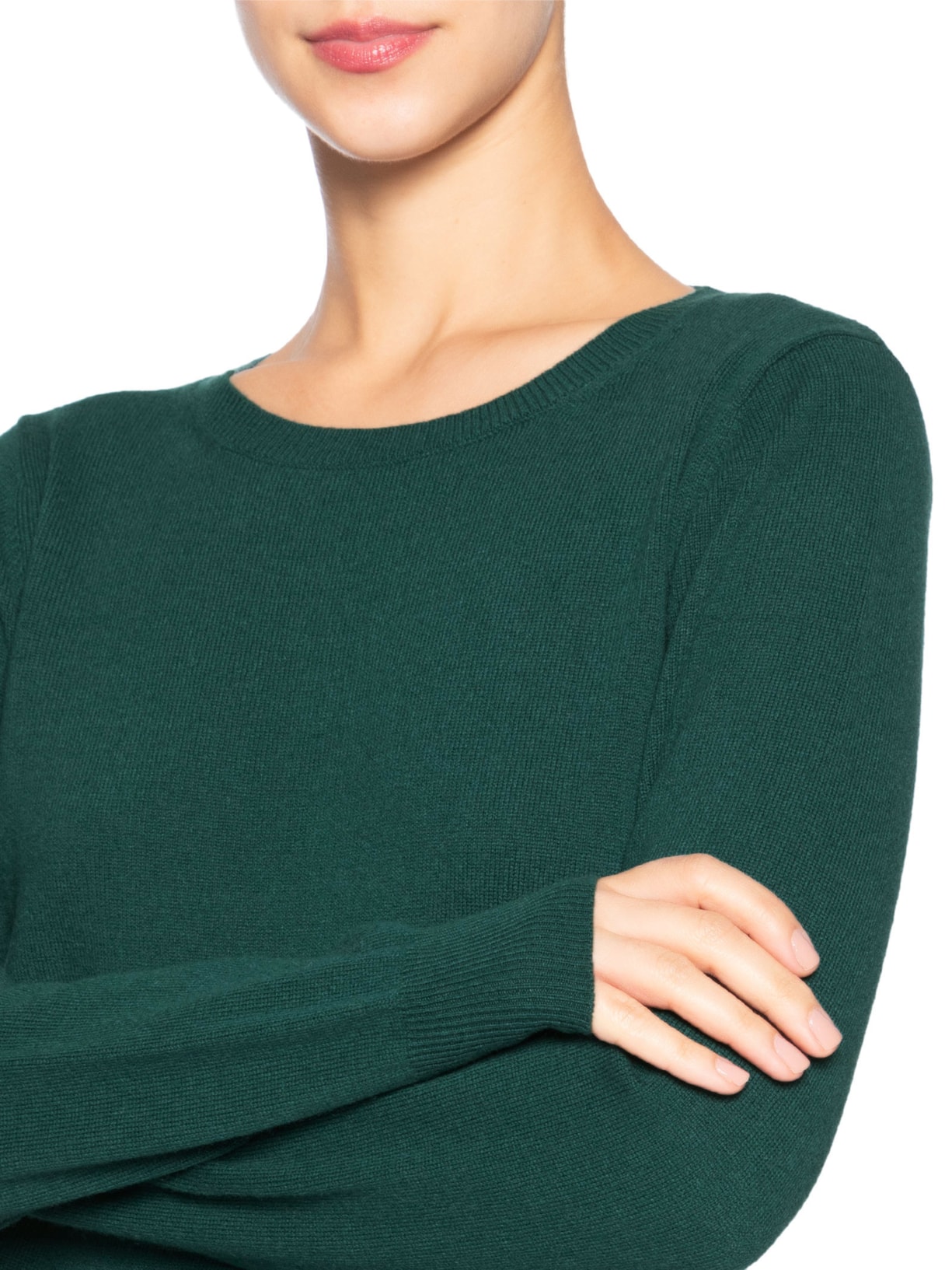 Suéter Feminino Puro Cashmere Verde '2Essential
