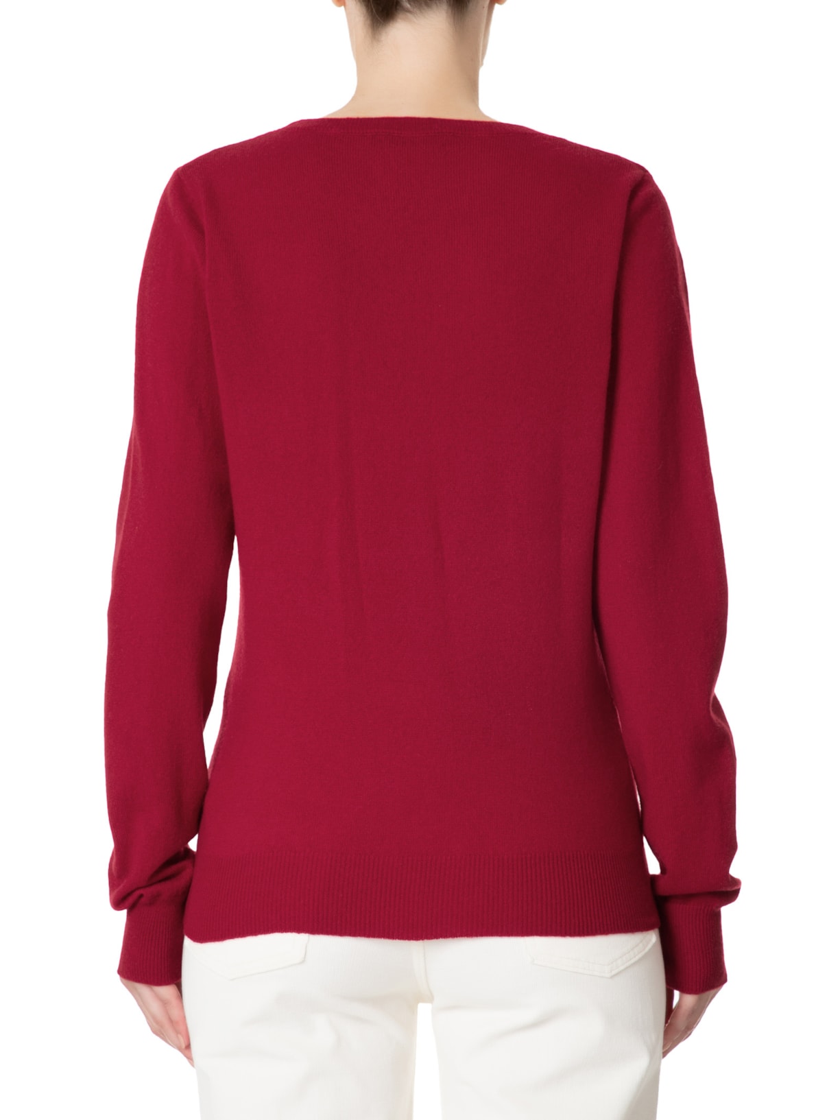 Suéter Feminino Puro Cashmere Vinho '2Essential