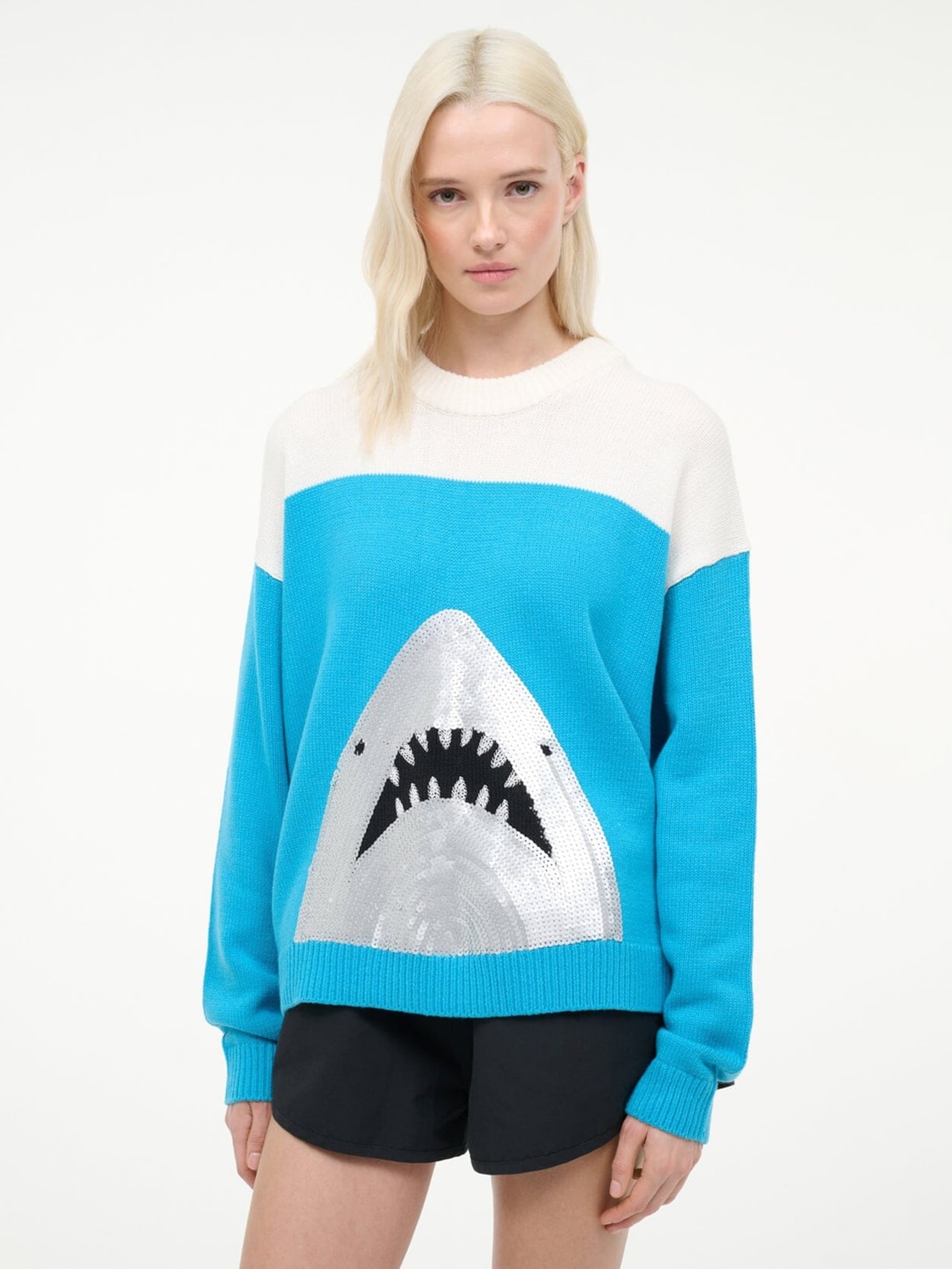 Suéter Feminino Reya Azul Staud
