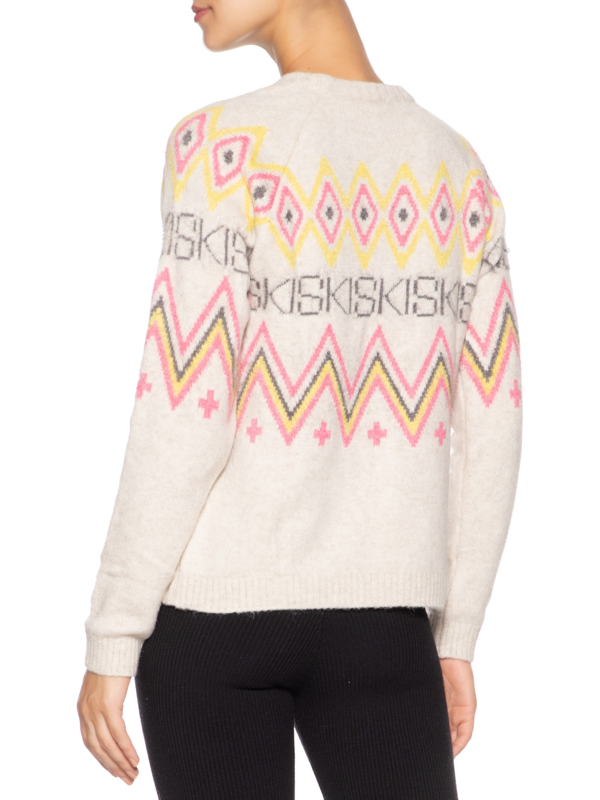 Suéter Feminino Ski Folk Bege Anselmi