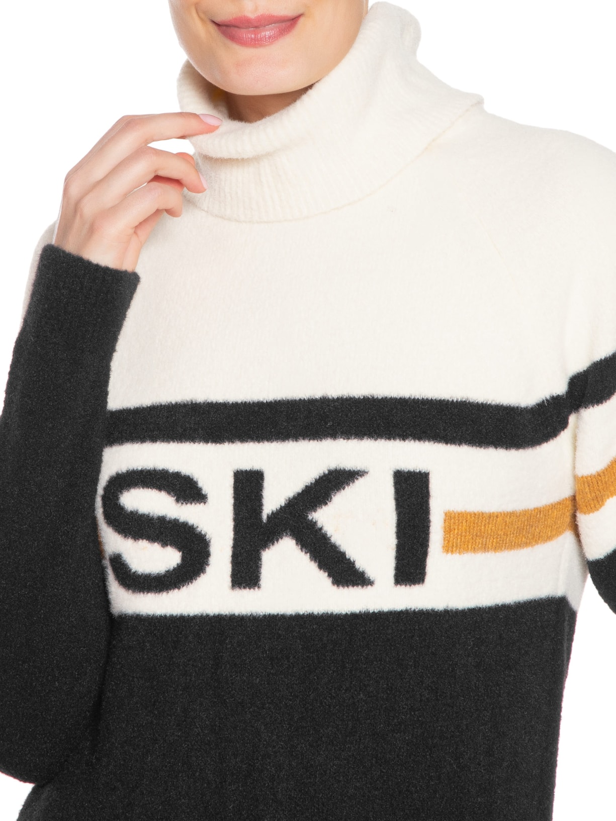 Suéter Feminino Ski Preto Anselmi