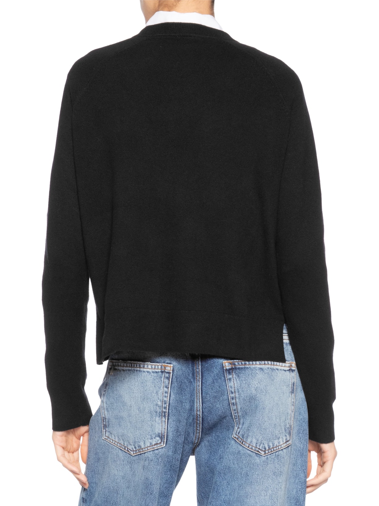 Suéter Feminino Super Soft V-Neck Pullover Preto Levi's
