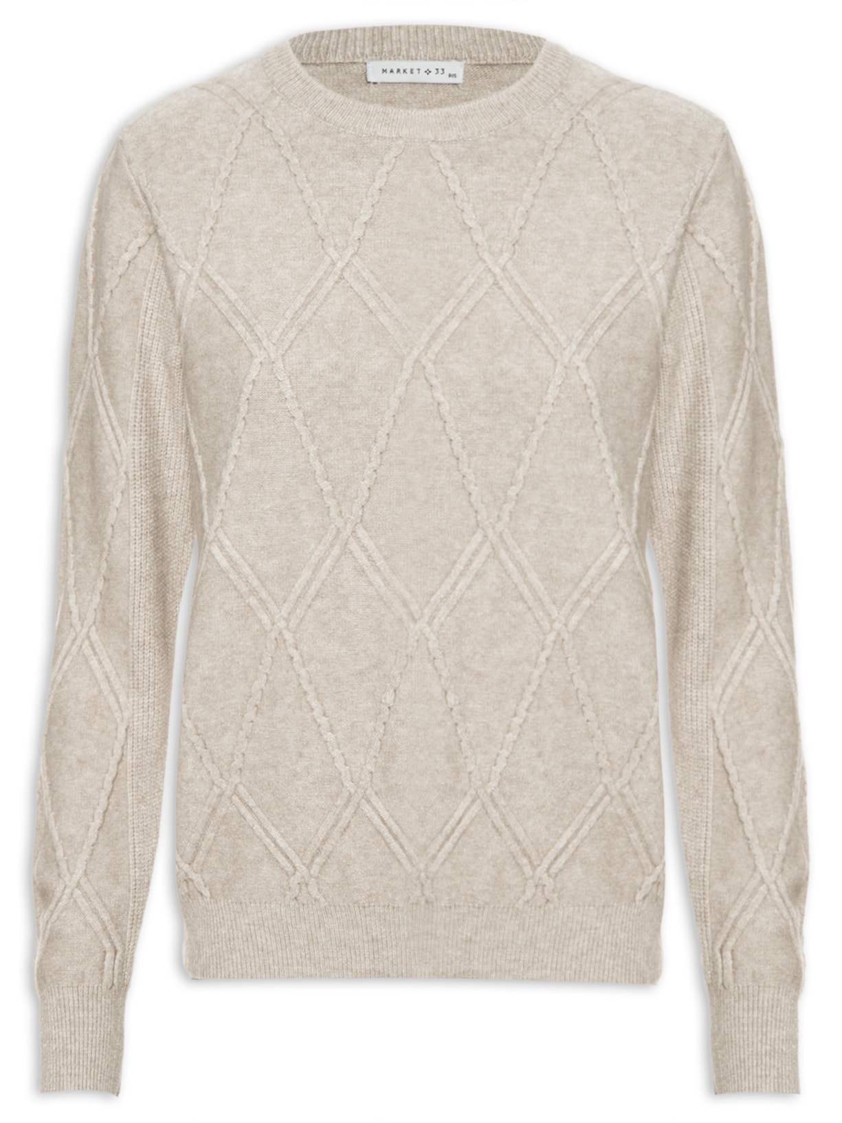 Suéter Feminino Tricot - Bege