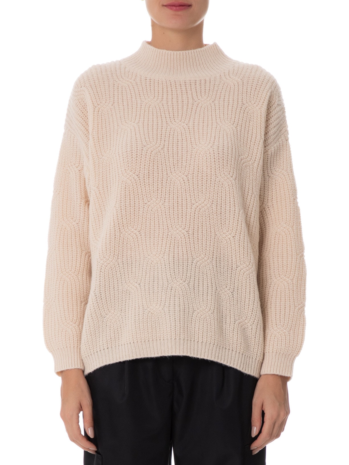 Suéter Feminino Tricot Bege Market 33