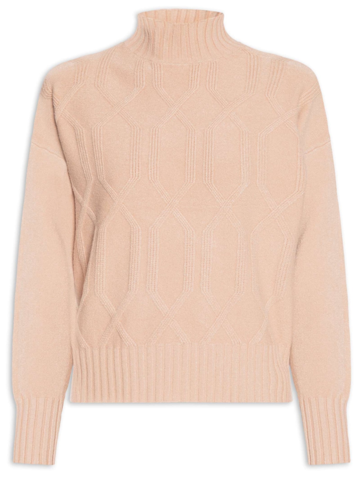 Suéter Feminino Tricot - Bege