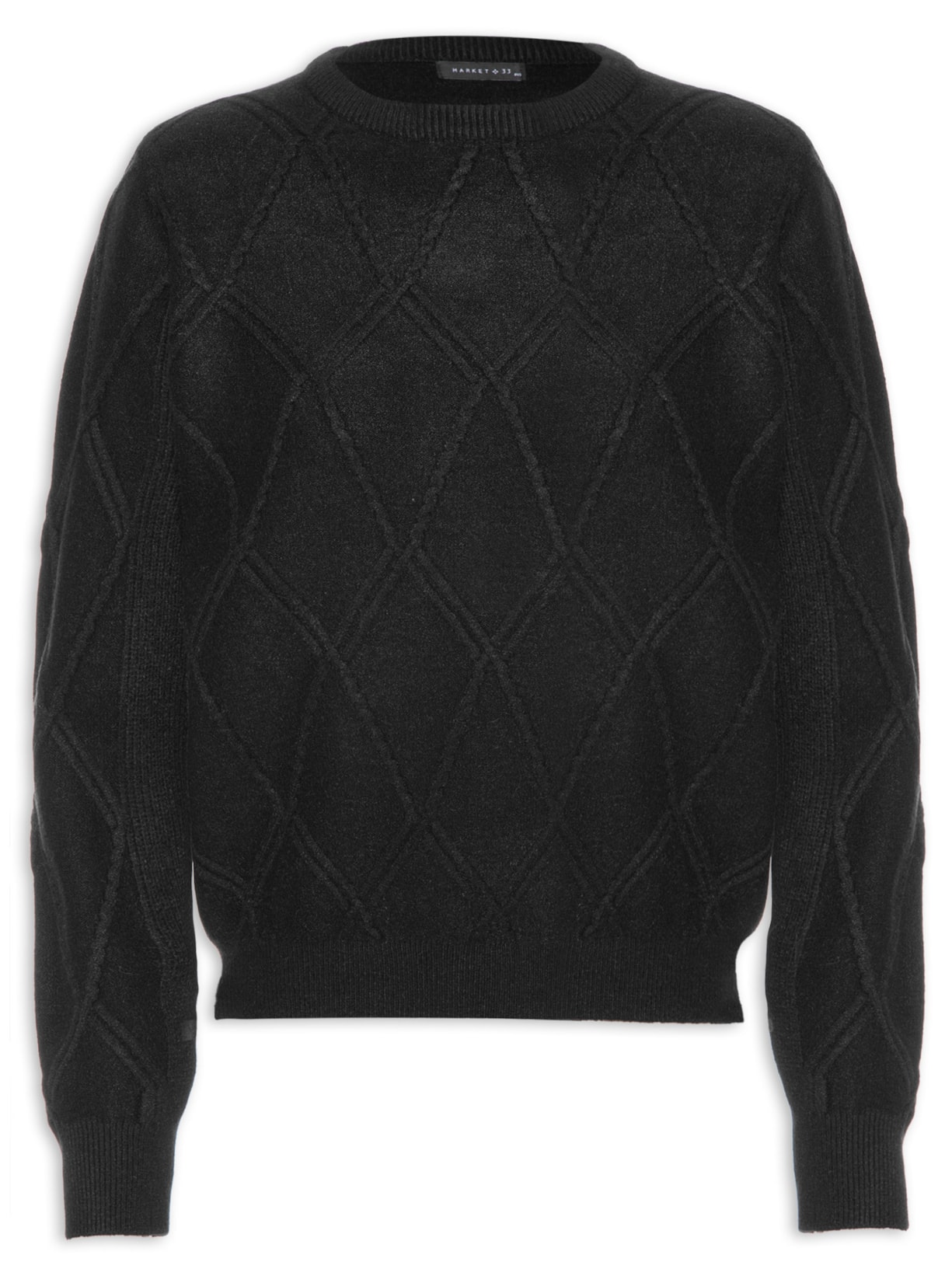 Suéter Feminino Tricot - Preto