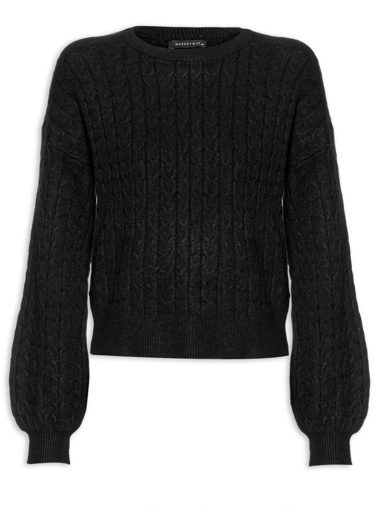 Suéter Feminino Tricot - Preto