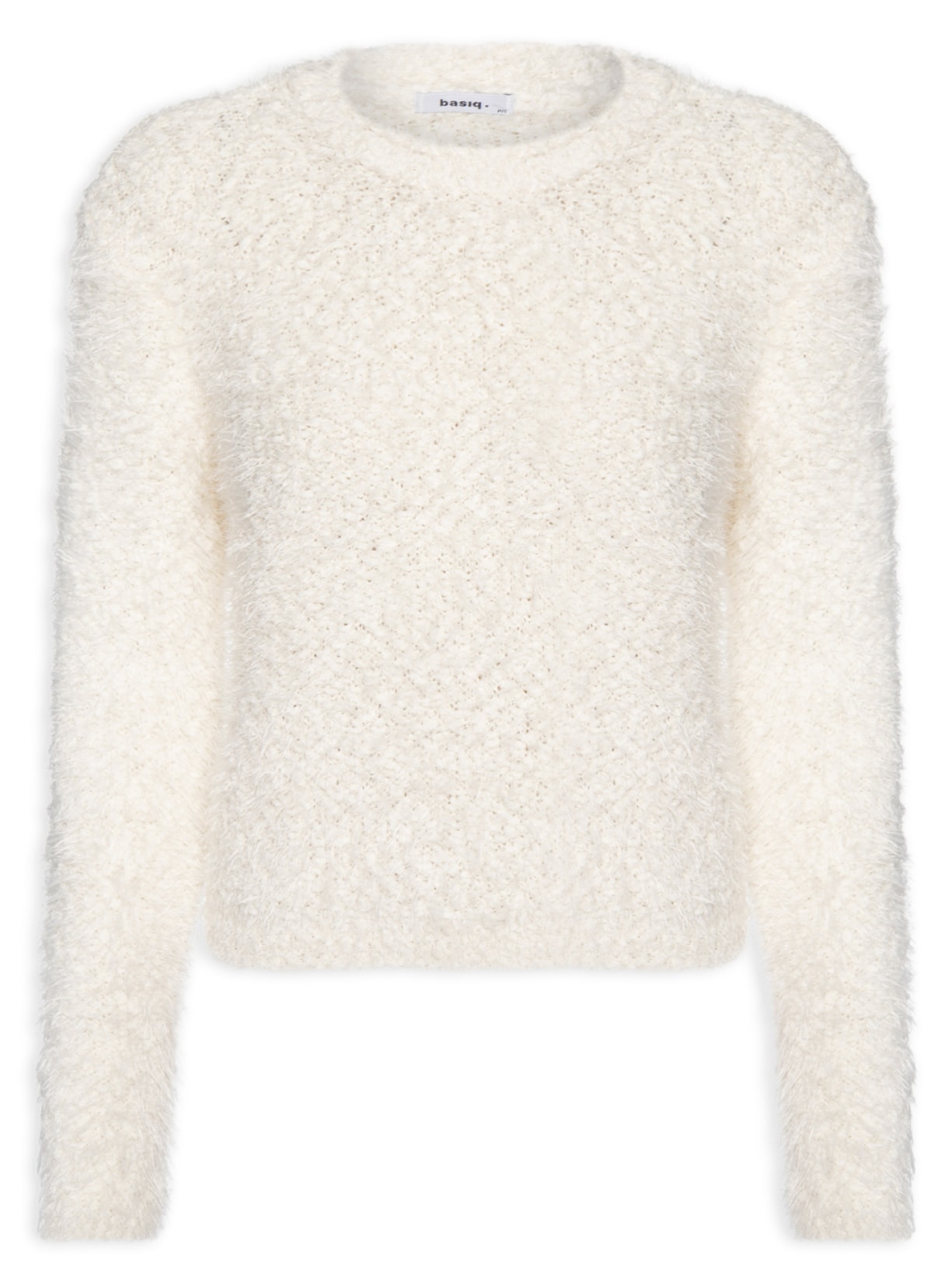 Suéter Feminino Tricot Texturizado - Off White