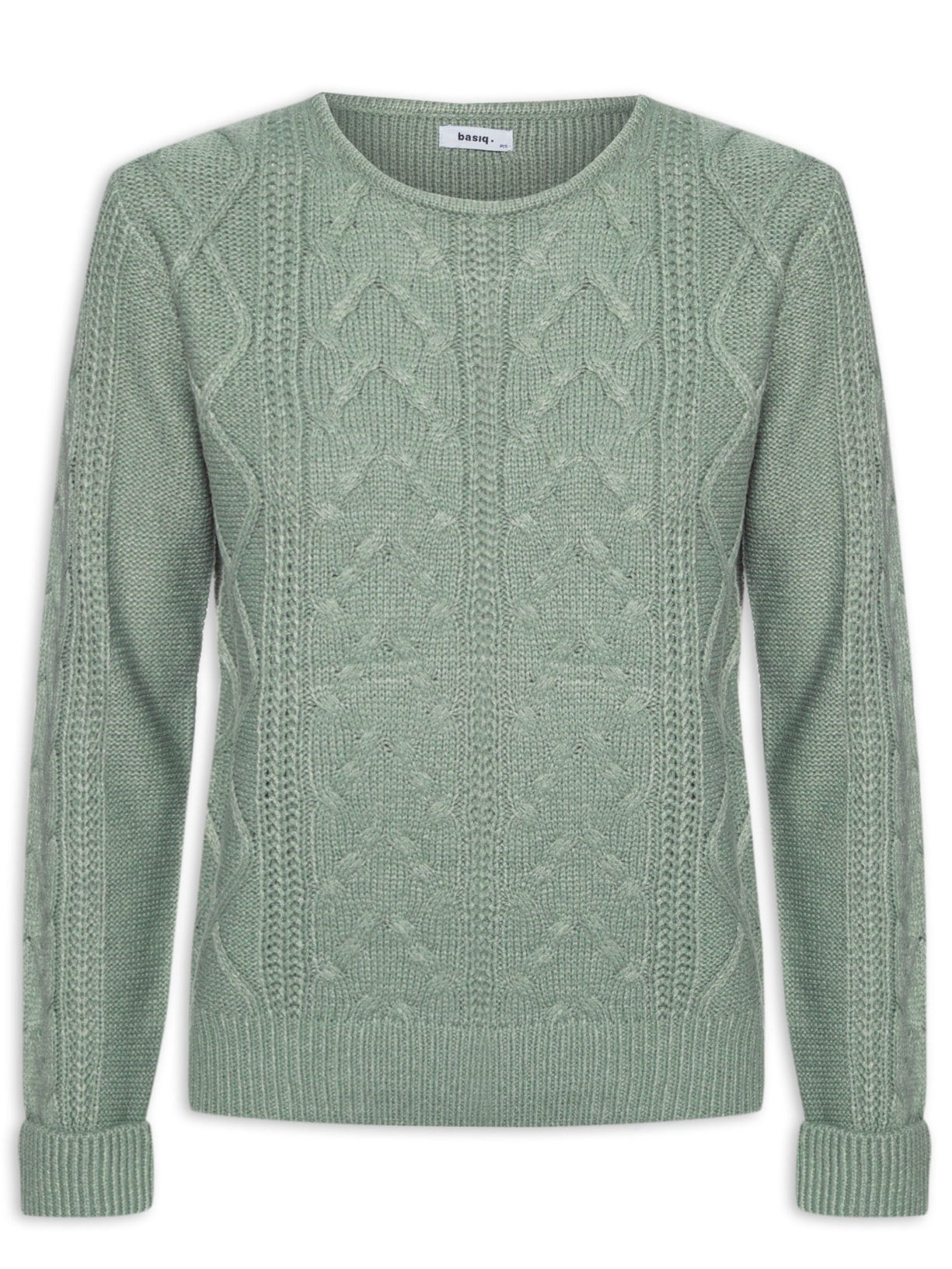 Suéter Feminino Tricot Texturizado - Verde