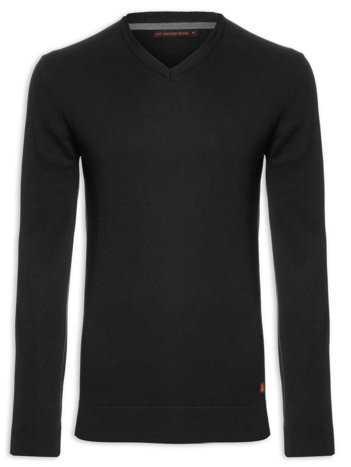 Suéter Masculina Tricô Premium Cotton V - Preto