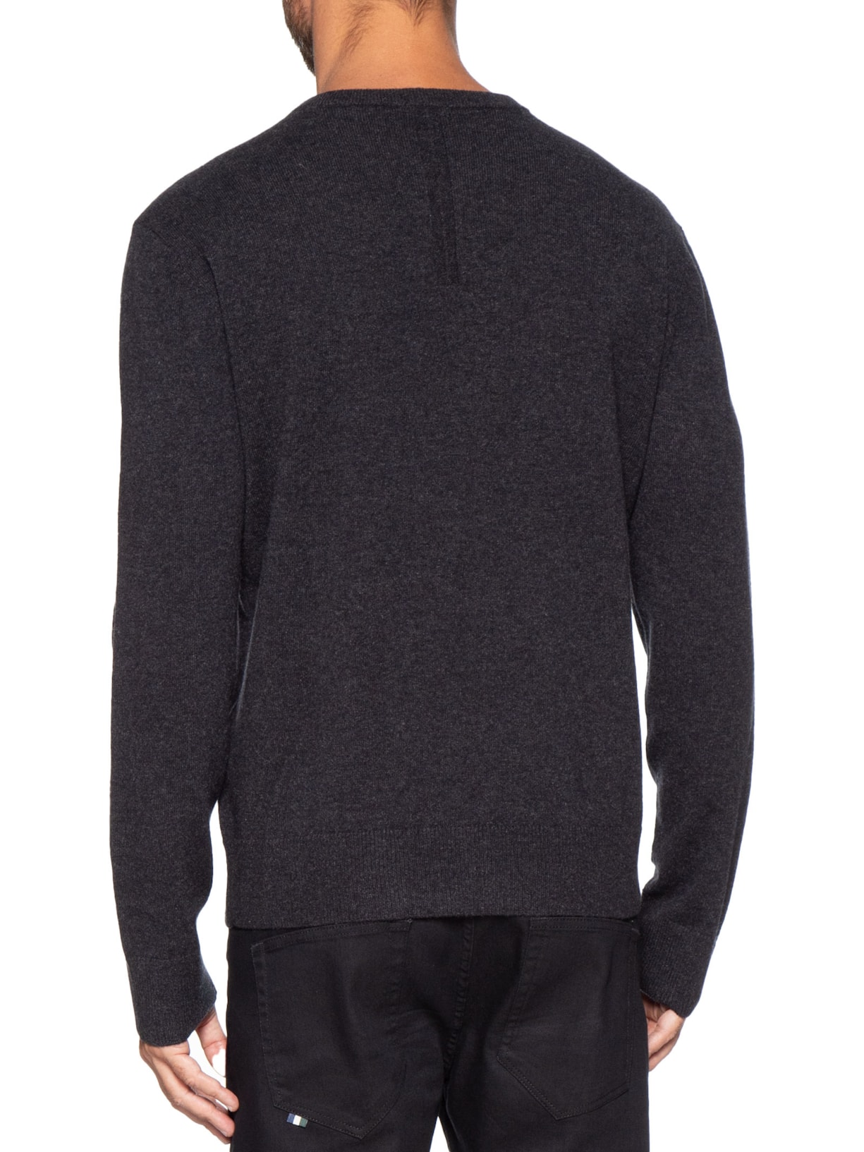 Suéter Masculino Classic Cashmere Cinza Osklen