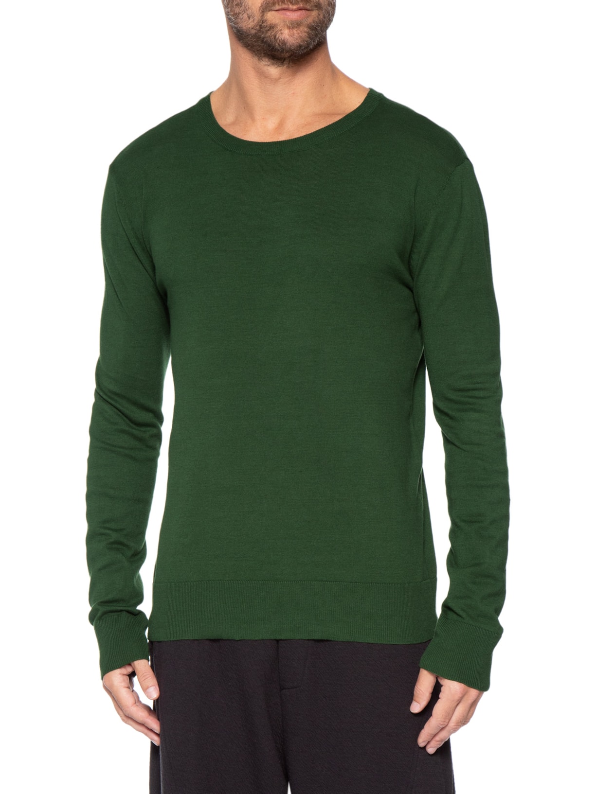 Suéter Masculino Classic Cotton II Verde Osklen