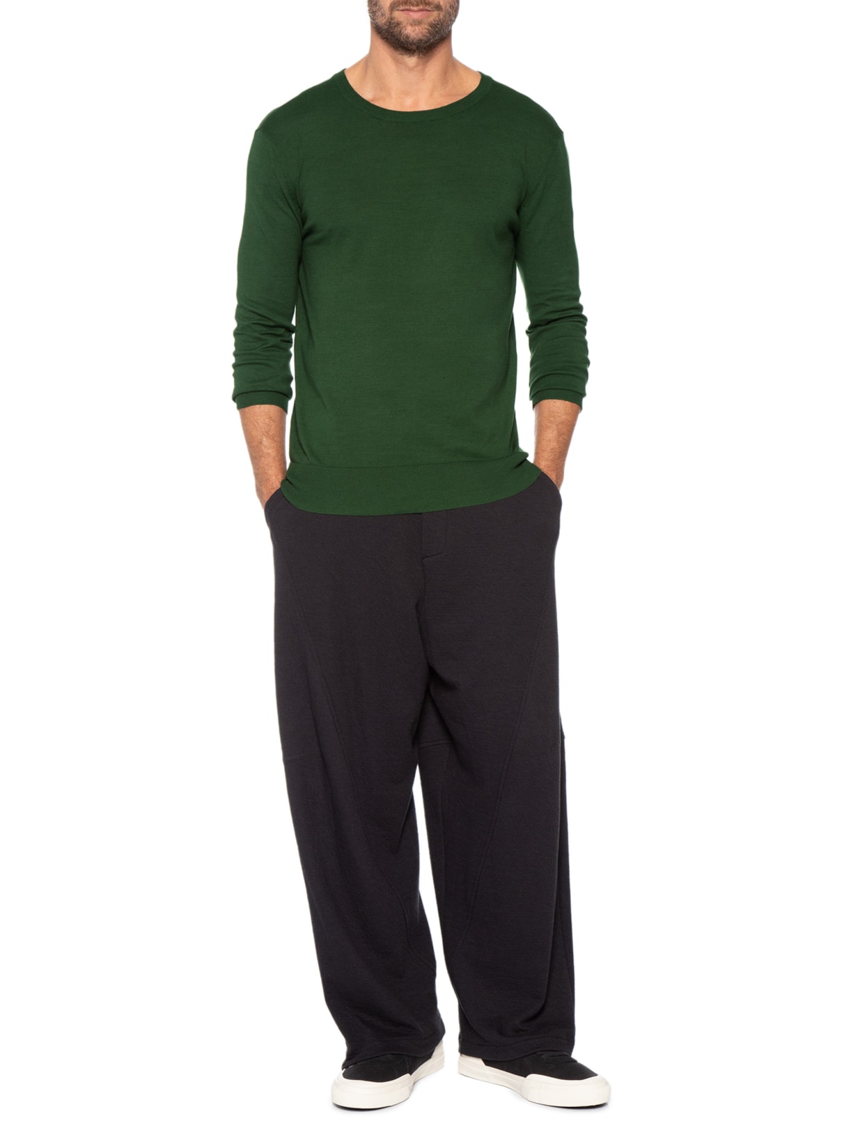 Suéter Masculino Classic Cotton II – Verde Osklen