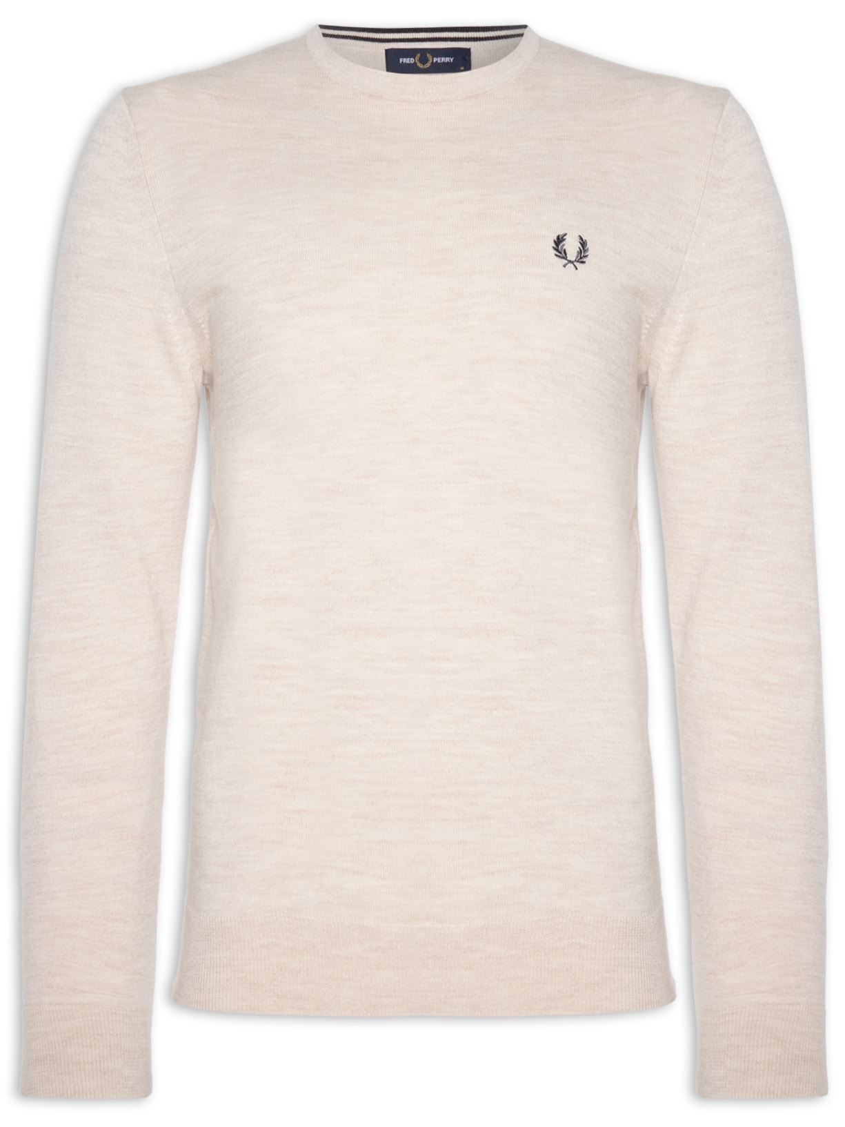 Suéter Masculino Classic Crew Neck Jumper - Bege