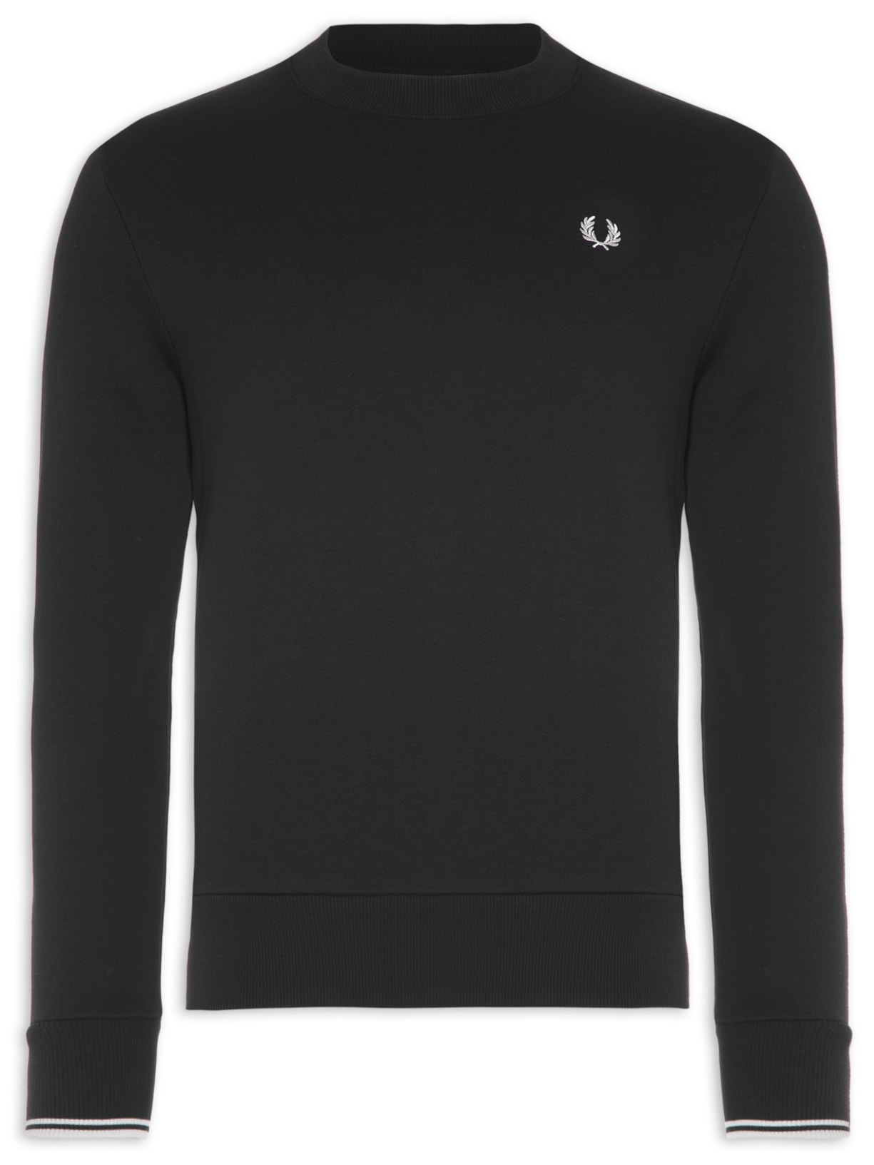 Suéter Masculino Crew Neck Sweatshirt - Preto