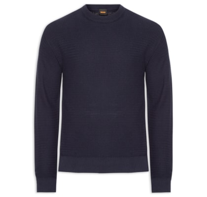 Suéter Masculino de Tricô Kordono - Azul