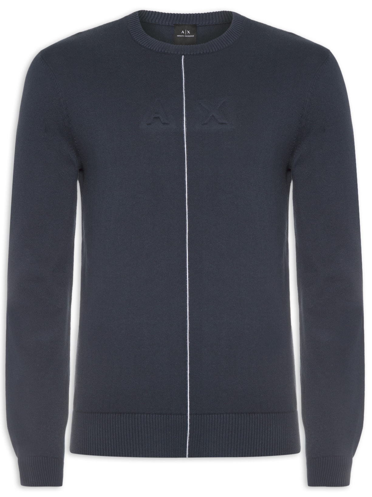 Suéter Masculino De Tricot - Azul