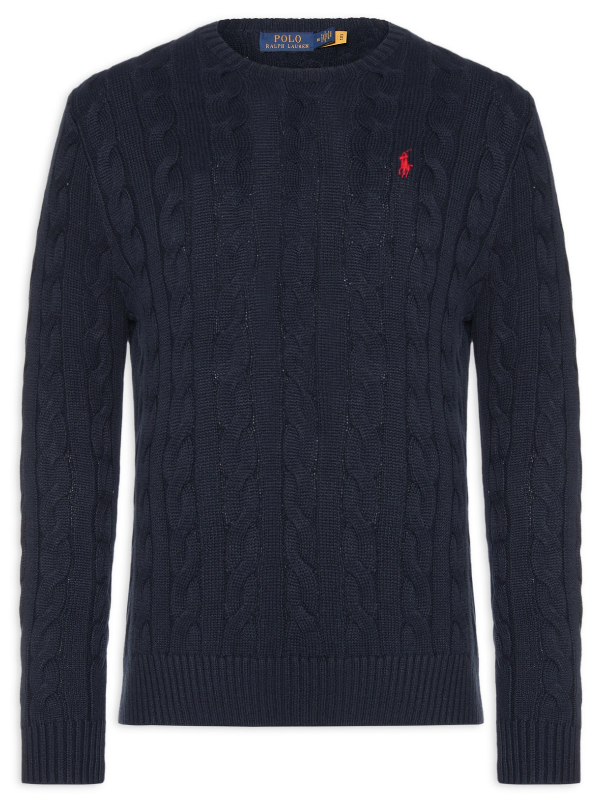 Suéter Masculino Driver Crewneck Roving Cotton - Azul