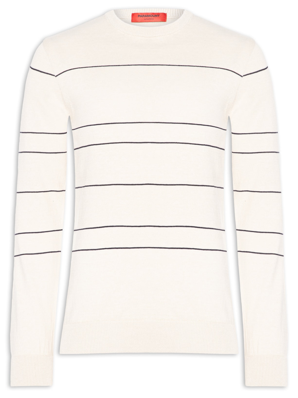 Suéter Masculino em Tricô Fio Tinto – Cinza Paramount Alfaiataria