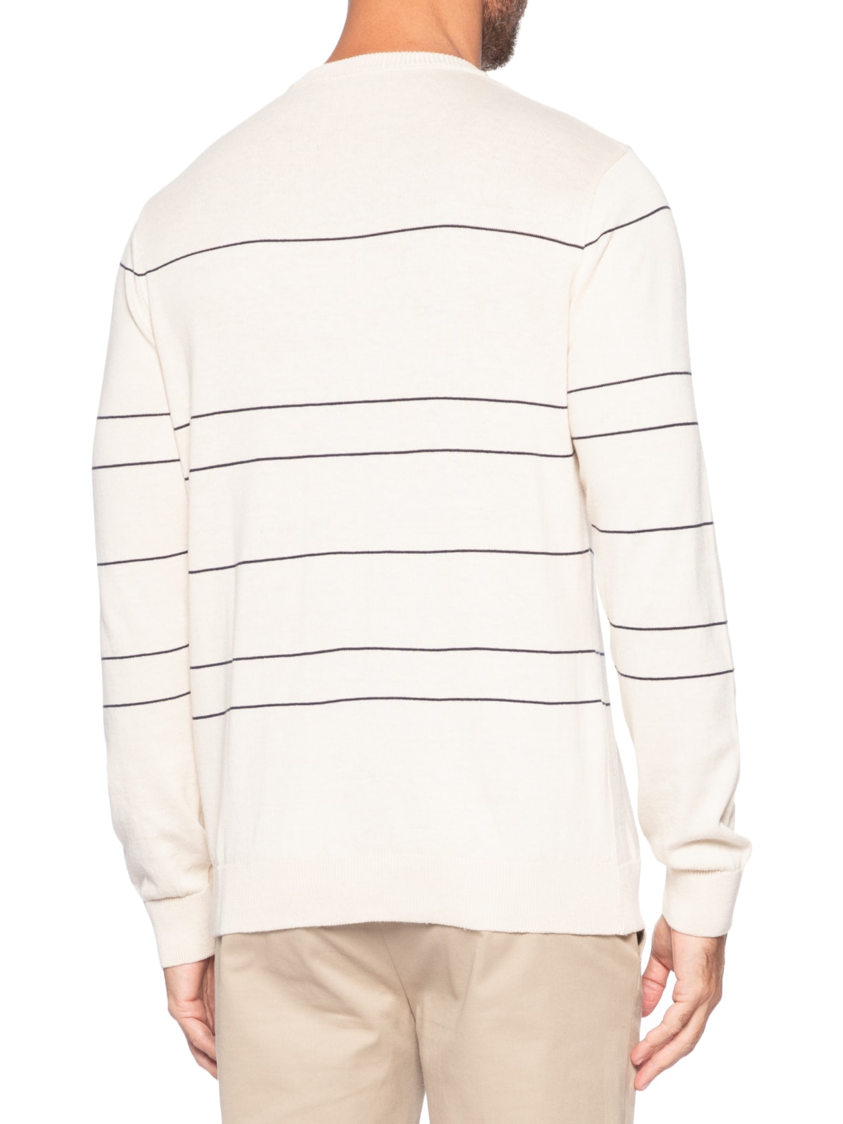 Suéter Masculino em Tricô Fio Tinto – Cinza Paramount Alfaiataria