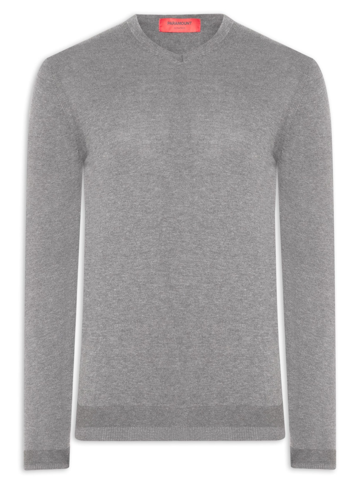 Suéter Masculino em Tricô – Cinza Paramount Alfaiataria