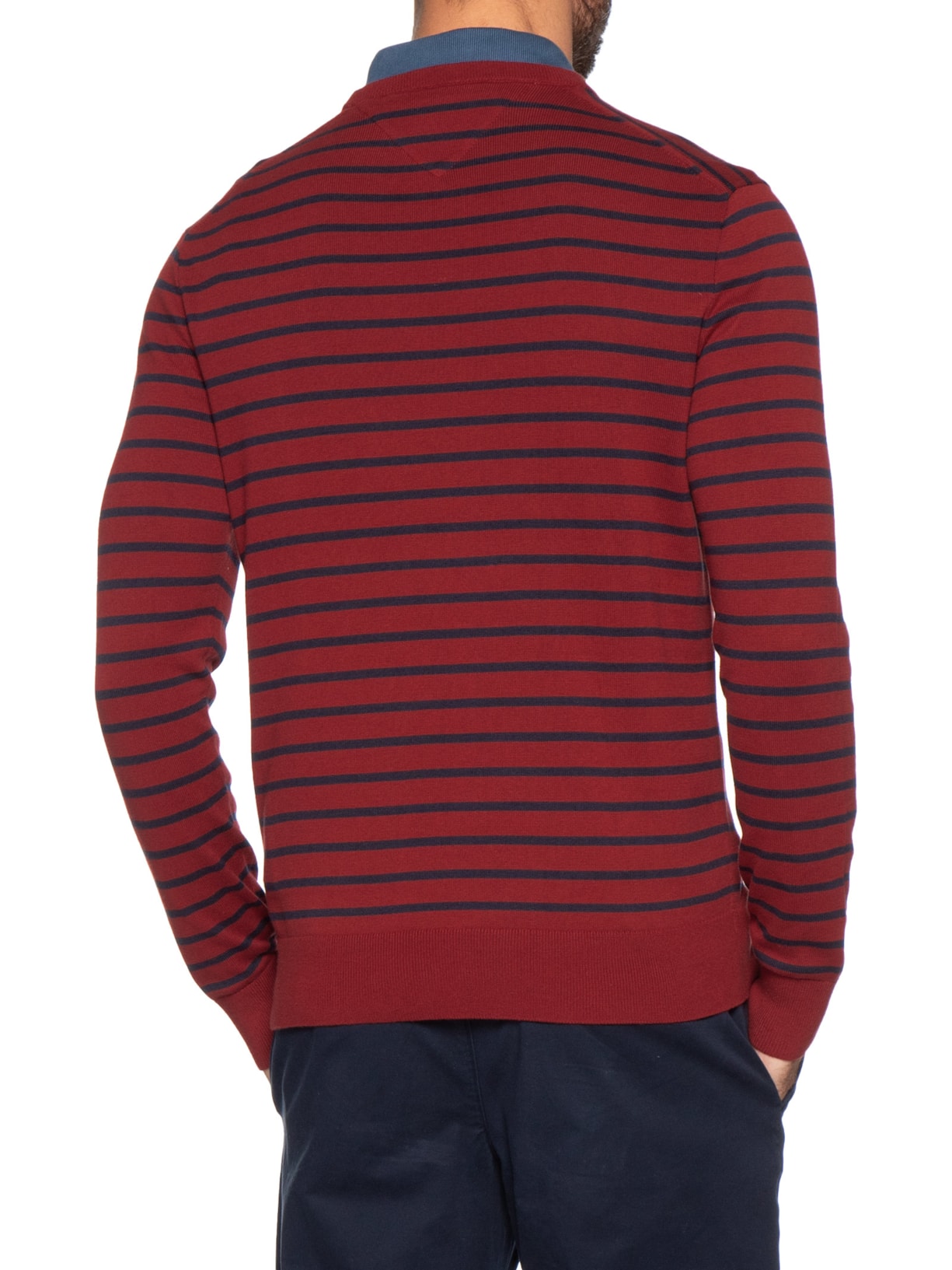 Suéter Masculino Essential Regular Fit Vermelho Tommy Hilfiger