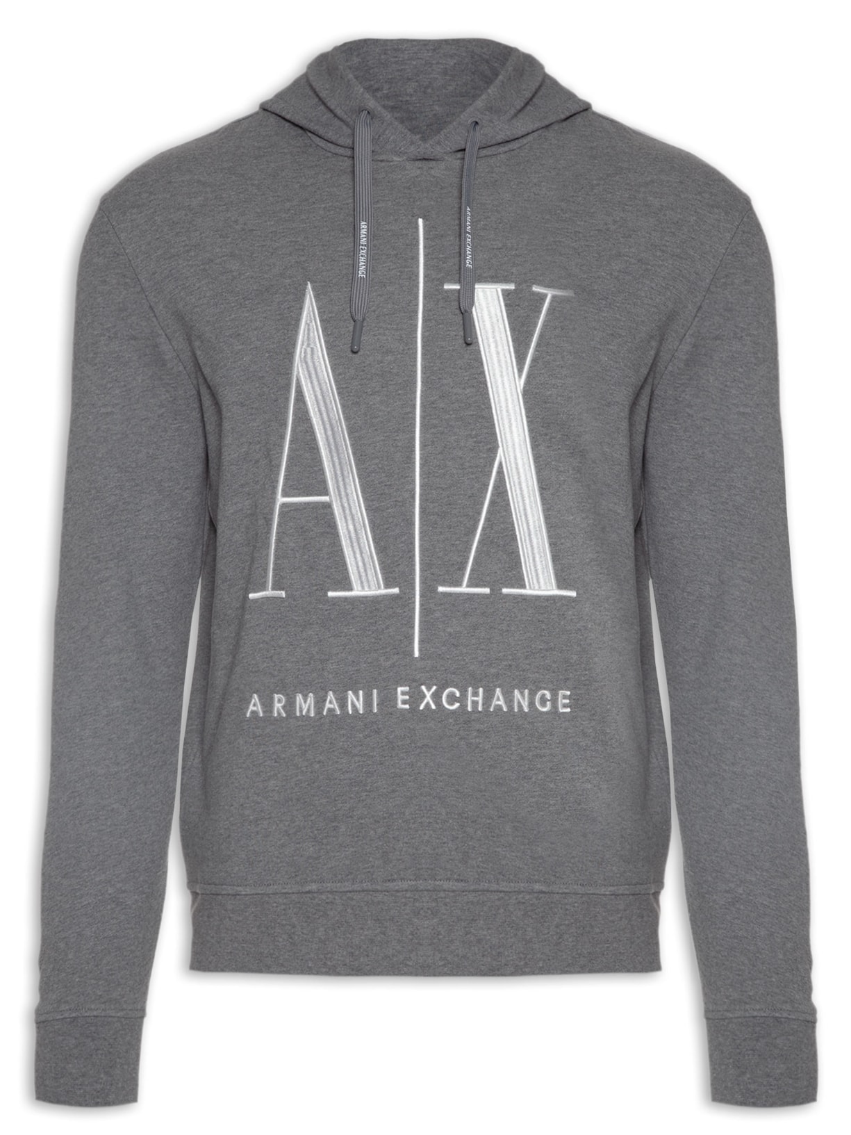 Suéter Masculino Estampado - Cinza