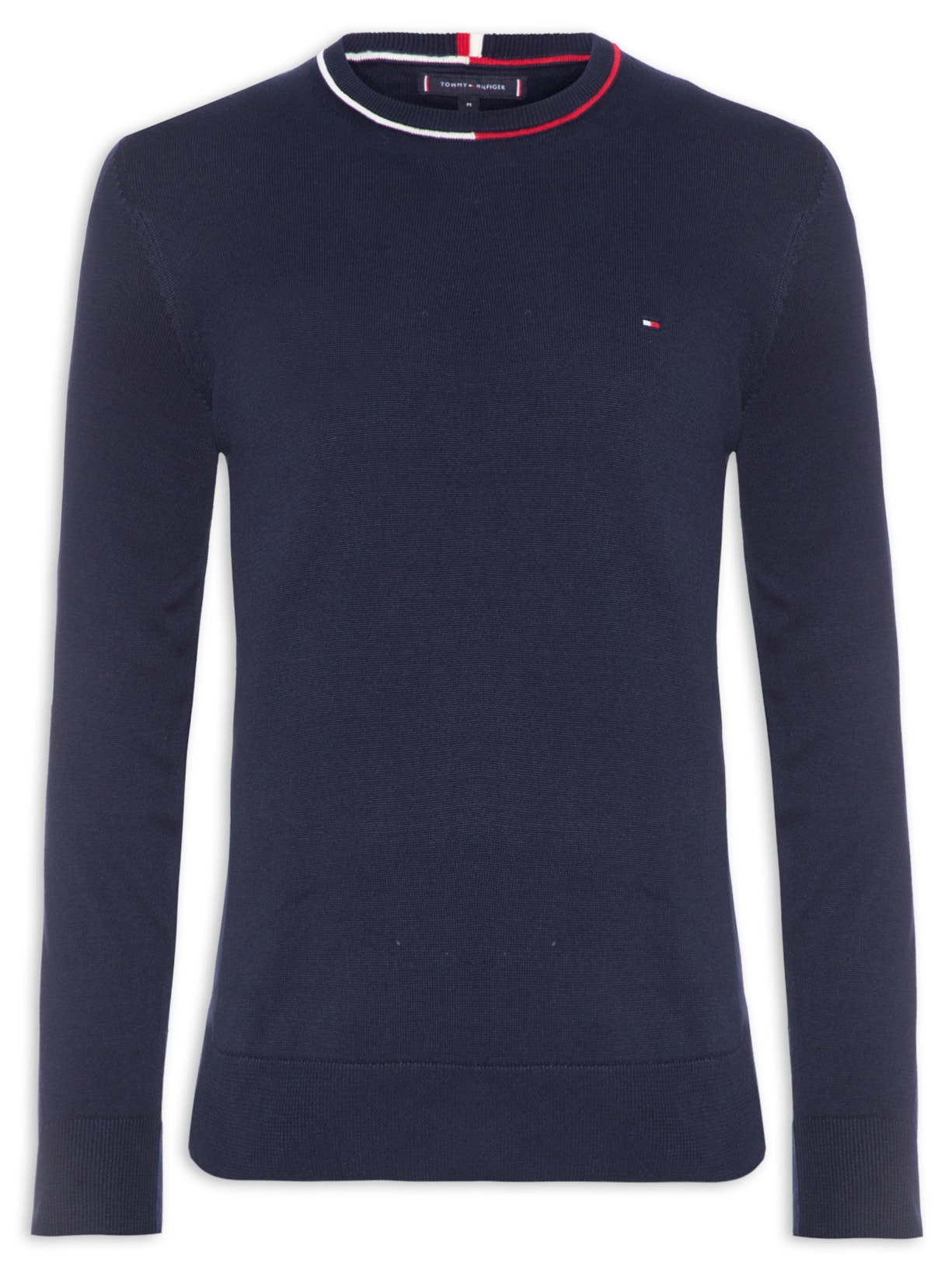 Suéter Masculino Fine Gauge Rwb Crew Neck - Azul