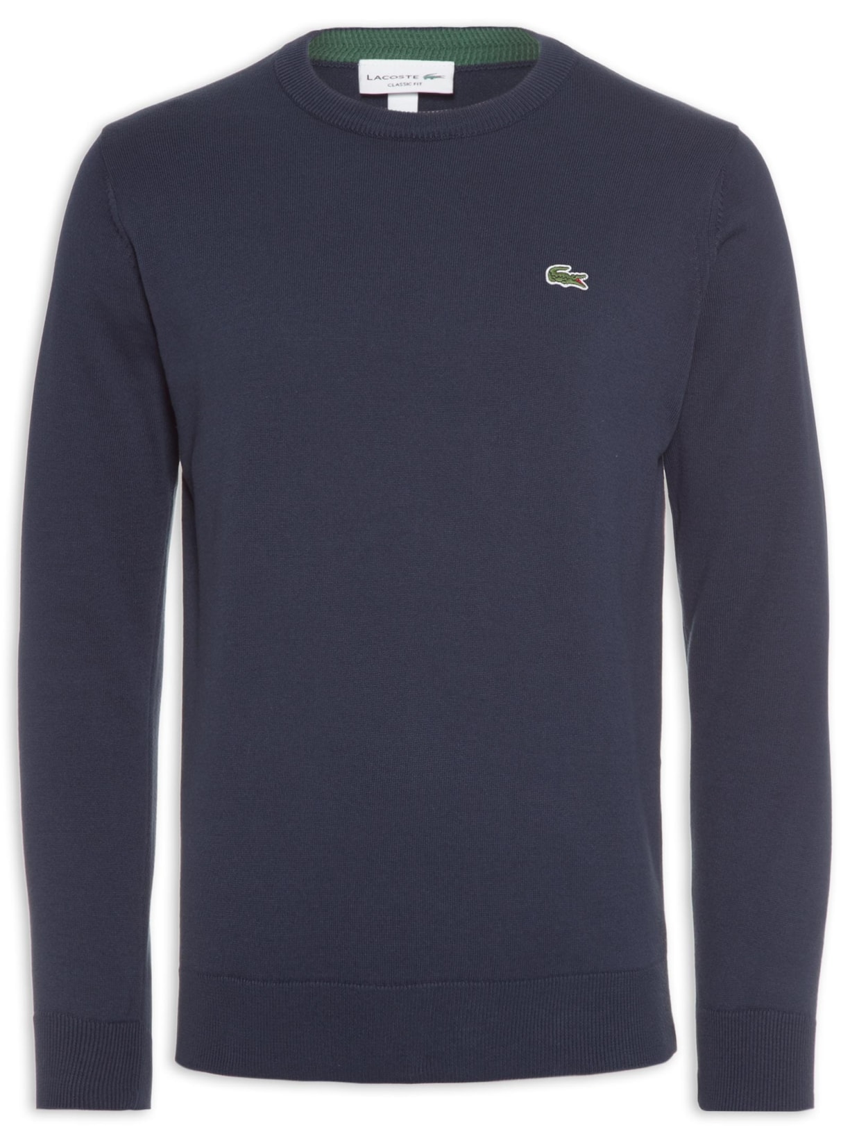 Suéter Masculino Gola Careca - Azul