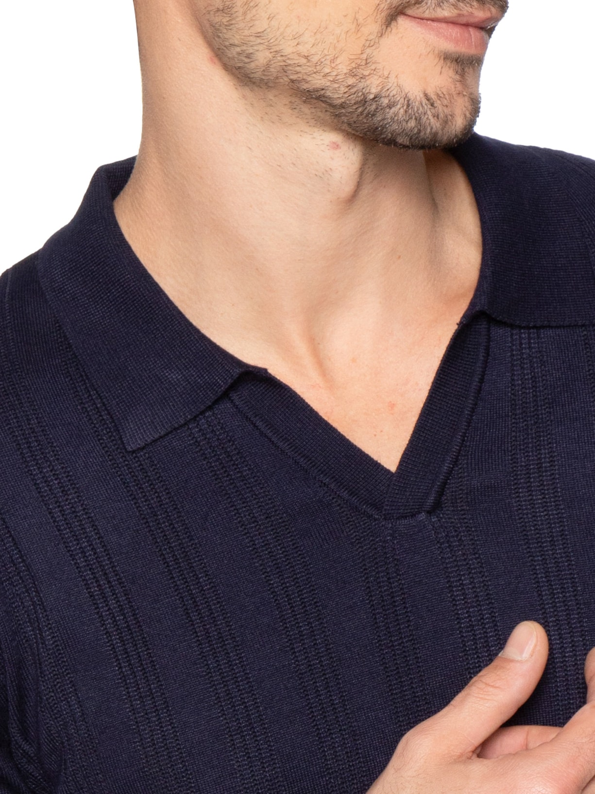 Suéter Masculino Gola Colombiana Azul '2 Essential